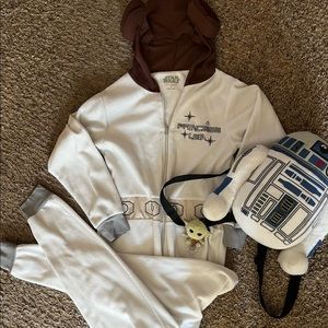 Star Wars princess Leia onesie bundle